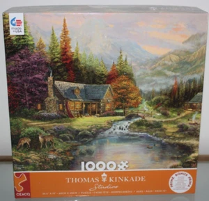 Sierra Paradise Thomas Kinkade 1000 Teile Puzzle Ceaco #3310-97 - Bild 1 von 4