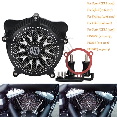 RSD Air Cleaner Intake Filter Kit For Harley Electra Glide Ultra Limited FLHTK Foto 1 de 4