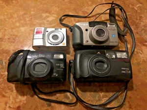 Konvolut Vintage Kameras Minolta Samsung Pentax Lumix - Bild 1 von 6
