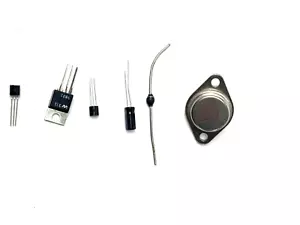 Magnovox funai Tv Repair Kit Module#703646 2N3055 123AP 9831 1uf/50v - Picture 1 of 4