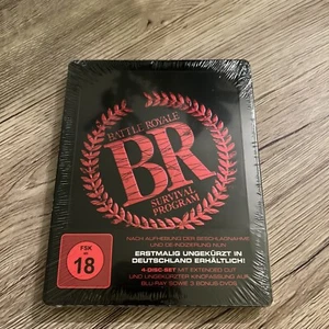 Battle Royale Blu Ray Steelbook New & Sealed Rare Arrow 1st Release [3 Discs] - Picture 1 of 2
