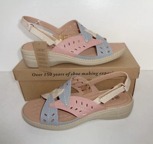 Cushion Walk New Ladies Sandals Womens Comfort Open Toe Summer Shoes UK Size 3-8