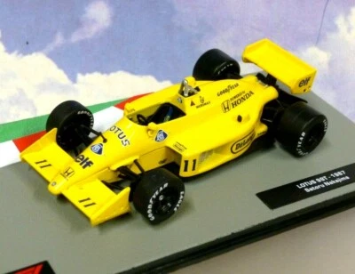 FORMULA 1 F1 1/43 DIECAST LOTUS HONDA 99T SATORU NAKAJIMA 1987 GRAND PRIX SEASON - Image 1 of 3