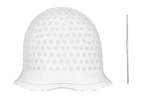 Magi Cap Reusable Hair Cap Coloring Highlighting Rubber Cap Streaking with Hook - Picture 1 of 3
