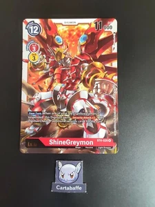 Digimon Card Game ShineGreymon BT4-020 RARE Great Legend - Bild 1 von 1
