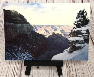 Bright Angel Trail In Winter ~ Grand Canyon National Park Arizona AZ Postcard - Picture 1 of 4