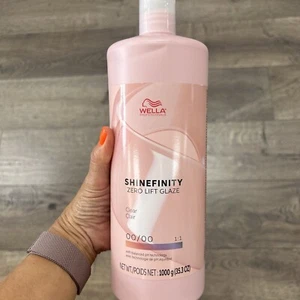 Wella Professionals Shinefinity Hair Color 00/00 Clear (Crystal Glaze) XL 1 - Picture 1 of 1