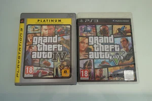 Confezione Grande Furto Auto IV 4 + Gta V 5 / PLAYSTATION 3 PS3 / Completo / VF - Bild 1 von 3