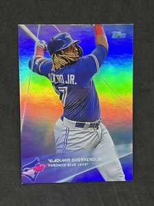 Vladimir Guerrero Jr 2020 Topps X Steve Aoki Wave 1 Rainbow Foilboard #3