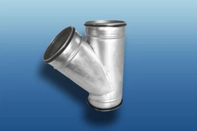 K-TECH-PRO Wickelfalz 45° Ableiter Abzweig Lippendichtung Lüftungsrohr Wickelfalzsystem