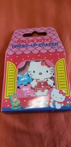 New Vintage Sanrio Hello Kitty Dress Up Eraser 1976 1987 Japan Rare LOOK! - Picture 1 of 2