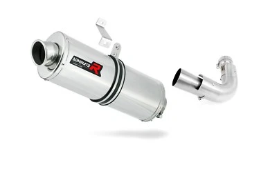 Exhaust silencer muffler DOMINATOR OVAL CAN AM SPYDER RS 990 07-12 + DB KILLER - Image 1 of 2