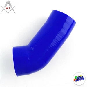 Bota de entrada de silicona azul para BMW N52 3,0 L 6 cilindros 2006-2013 manguera de 4 capas - Imagen 1 de 3