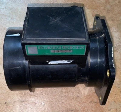 Sensor de flujo de aire másico Subaru Legacy 1990-1999 2,2 L/2,5 L medidor P/N# 22680 AA160F Foto 1 de 4