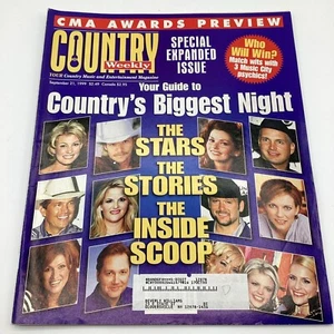 Sept 21, 1999 Country Weekly Magazine CMA Awards Preview Special Expanded Issue - Picture 1 of 5