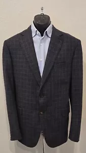 Chaqueta Pal Zileri MCMLXXX Caballero Cuadros Super 130's Tweed 2 Botones 48 R NUEVA - Imagen 1 de 11