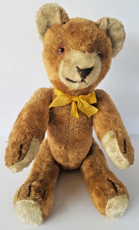 Ancien jouet en peluche articulé, dans le gout de Steiff, 3 griffes. - Photo 1/4