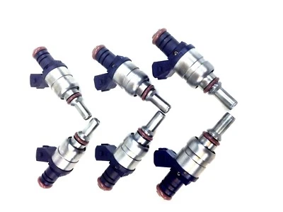 JUEGO DE 6 INYECTORES DE COMBUSTIBLE SIEMENS 1439800 2001-2006 MOTORES BMW 3.0L L6 Foto 1 de 2