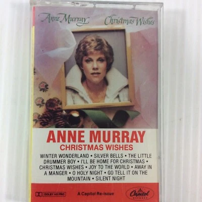 Anne Murray Christmas Wishes Music Cassette Tape  - Image 1 of 4