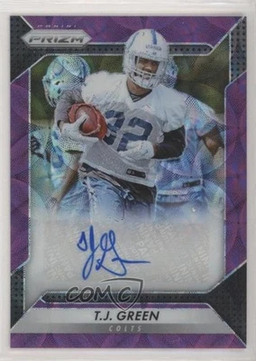 2016 Panini Prizm Rookie Auto Purple Scope Prizm /99 TJ Green #RA-TJG Auto RC - Image 1 of 2