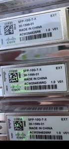 Cisco SFP-10G-T-X Gigabit module Original w/Hologram Price Each 30-1599-01 - Bild 1 von 1