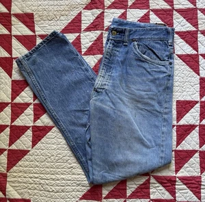 Vintage 60s Buckaroo by Big Smith Denim Jeans Sanforized Western 33x30" As Is - Picture 1 of 17