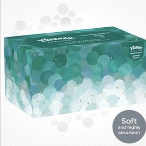 KLEENEX ULTRA SOFT HAND TOWELS POP-UP Green Box 9 x 10.5 White 70 Count PAPER - Picture 1 of 2