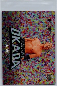 2024 Upper Deck Allure AEW #148 Kazuchika Okada Glitter Bomb - Foto 1 di 2