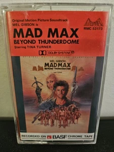 MAD MAX BEYOND THUNDERDOME Music Soundtrack 1985 CASSETTE TAPE TINA TURNER RARE - Picture 1 of 5