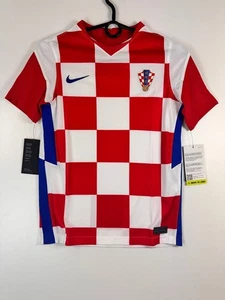 Croatia National Team Nike Home Jersey 2020/21 Kids Size M - Picture 1 of 4