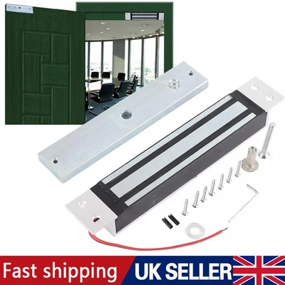 Electric Magnetic Lock Door Access Control System 600lbs Holding Force DC12V - Image 1 of 4