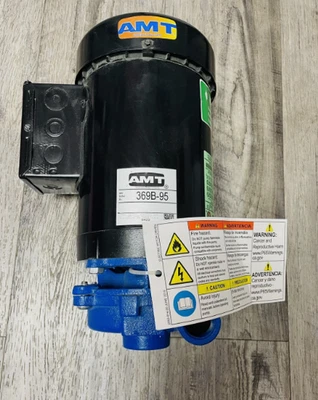 AMT Pump 368B-95 Straight Centrifugal Pump, Cast Iron, 1/2 HP, 1 Phase, 115/230V - Image 1 of 4
