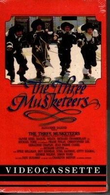The Three Musketeers (VHS, 1973)(Oliver Reed, Raquel Welch, Richard Chamberlain) - Image 1 of 3
