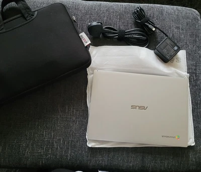 Asus Chromebook CX1100CN Hardly Used With Soft Case And Charger - Image 1 of 4