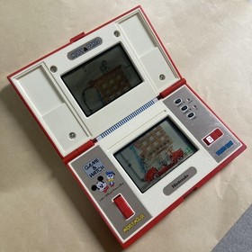 Nintendo Game & Watch Mickey & Donald DM-53 Multi Screen Tested Working Japan JP
