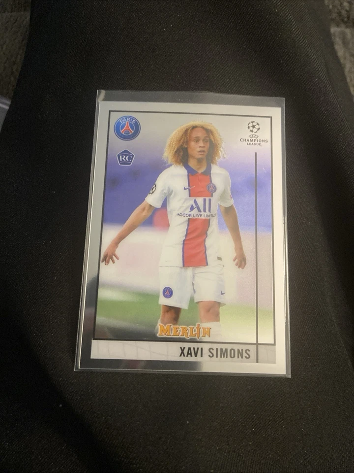 2020-21 Topps Merlin Chrome Rookie #87 Xavi Simons - Image 1 of 1