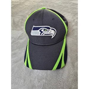 Seattle Seahawks Mütze Cap New Era 39Thirty NFL grau grün S/M Small Medium - Bild 1 von 7