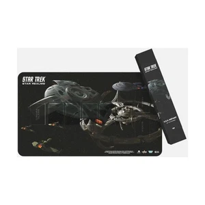 Alfombra de juego Jasco Star Trek - Star Realms EE. UU. Alfombra de juego Defiant nueva - Imagen 1 de 2