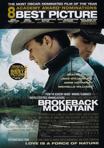 Brokeback Mountain Movie Poster – Classic 00’s Vintage Poster - Wall Decor - Picture 1 of 5
