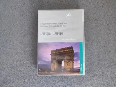 Navi DVD Mercedes-Benz AUDIO 50 APS NTG2.5 EUROPA 2009 A1718273459 TÜRKIS - Bild 1 von 4