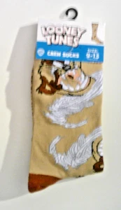 LOONEY TUNES TAZNABIAN DEVIL Calzini Uomo Taglia 9-13 UN Paio Calze Novità - Foto 1 di 1