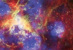Nebulosa de la Tarántula (30 Doradus), foto de la NASA -- POSTAL - Imagen 1 de 2