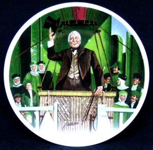 Knowles Wizard of Oz Collector Plate #7 "The Wonderful Wizard of Oz" 8.5" w/ COA - Picture 1 of 12