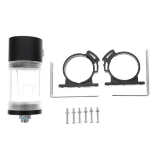 Water Cooler Tank Computer Part Acrylic Cylinder Reservoir Pc Cooling Fittings - Photo 1/12