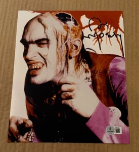 BILL MOSELEY FIRMATO CHOP TOP 8X10 FOTO BECKETT COA FIRMATO A MANO #2 - Foto 1 di 1