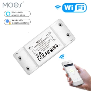 MOES WiFi Smart Switch Module Light DIY Wireless Remote Control Alexa Google APP - Picture 1 of 11