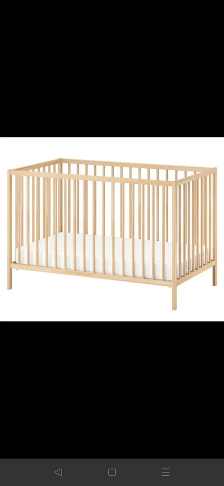 Ikea GULLIVER Cot, pine 70x132 cm - image 1 of 4