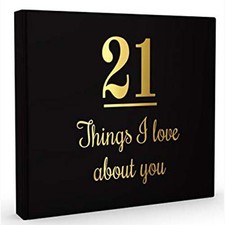 21 Things I Love About You  ( Birthday / Guest Book )  -  9781922256744