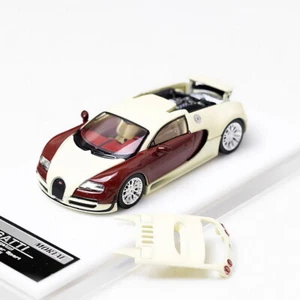 Mortal 1/64 Scale Bugatti Veyron Beige/Brown Diecast Car Model Toy Gift - Picture 1 of 6