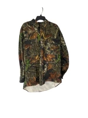 Browning Button Up Shirt Mens Size XL Long Sleeve Mens Camouflage - Image 1 of 4